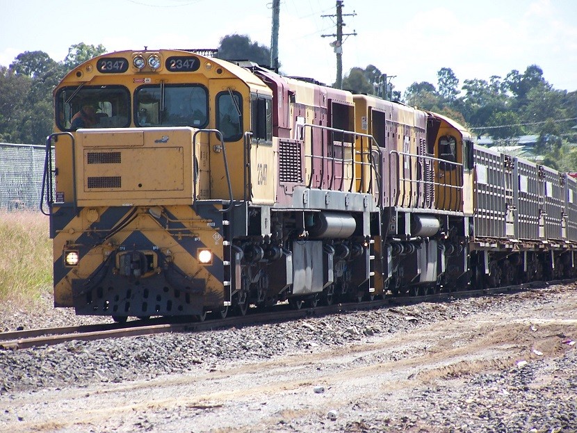 Photo of QR/Aurizon 2347/2411 On Arrival At Holmview Qld.