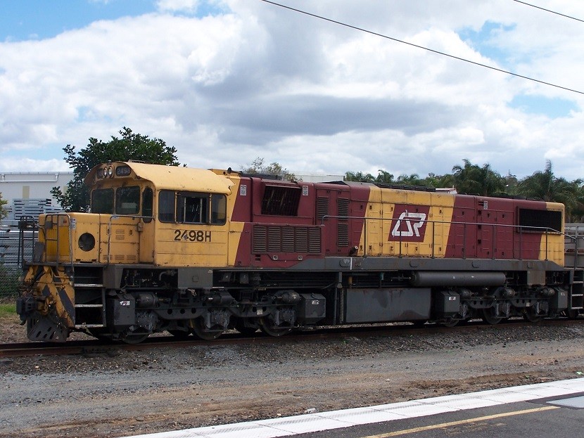 Photo of QR/Aurizon 2498 The Day It Arrived As Single Loco