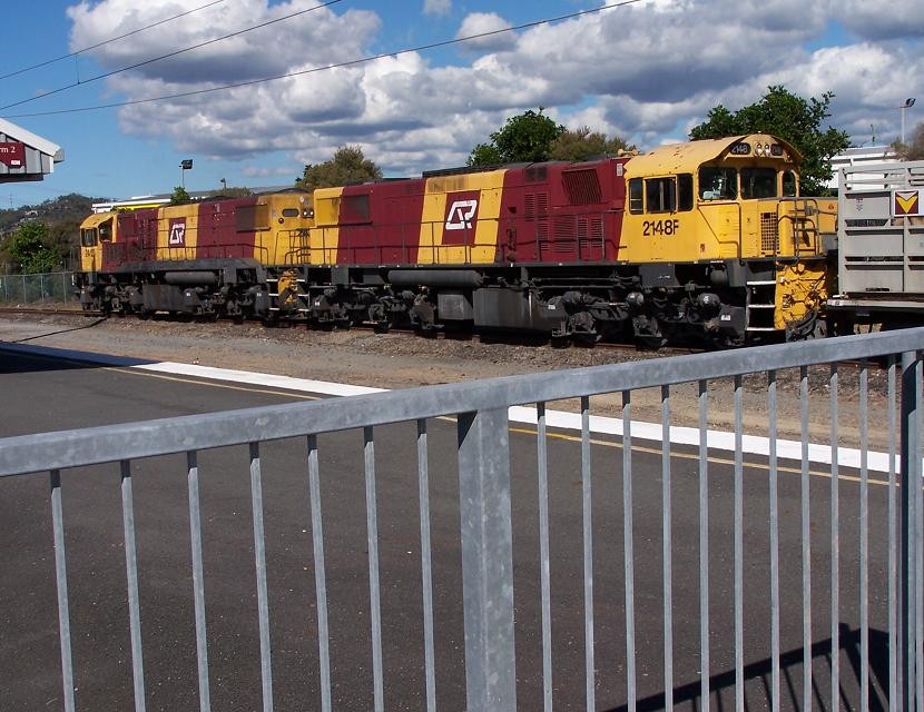 Photo of QR/AURIZON 2413/2148 Arriving With A Good Load Of Beef.