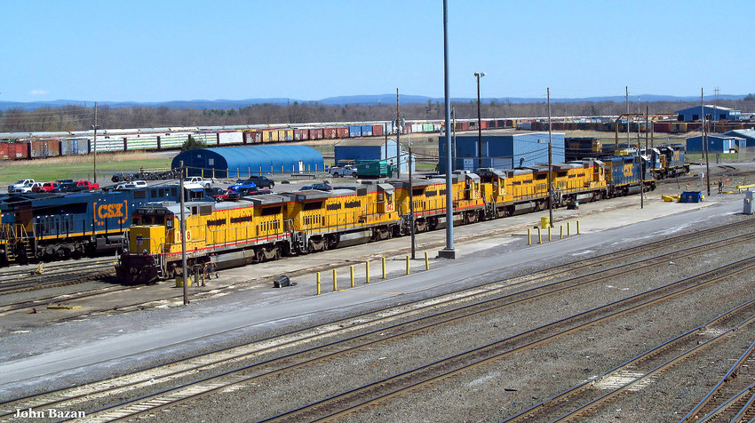 Photo of Ex-UP Engines At Selkirk, NY
