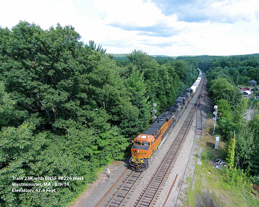 Photo of BNSF #8226 on 23K @ Westminister