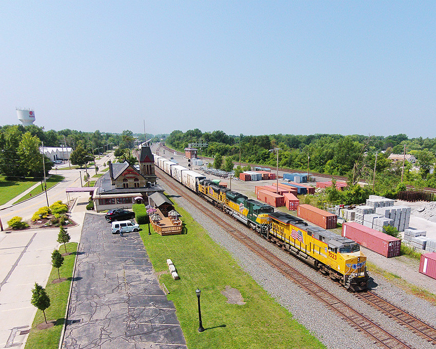 Photo of Aerial view of Union Pacific 