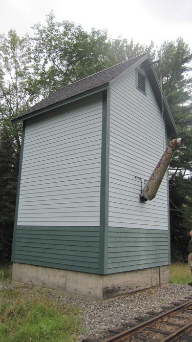 Photo of New  WW&F head tide water tower