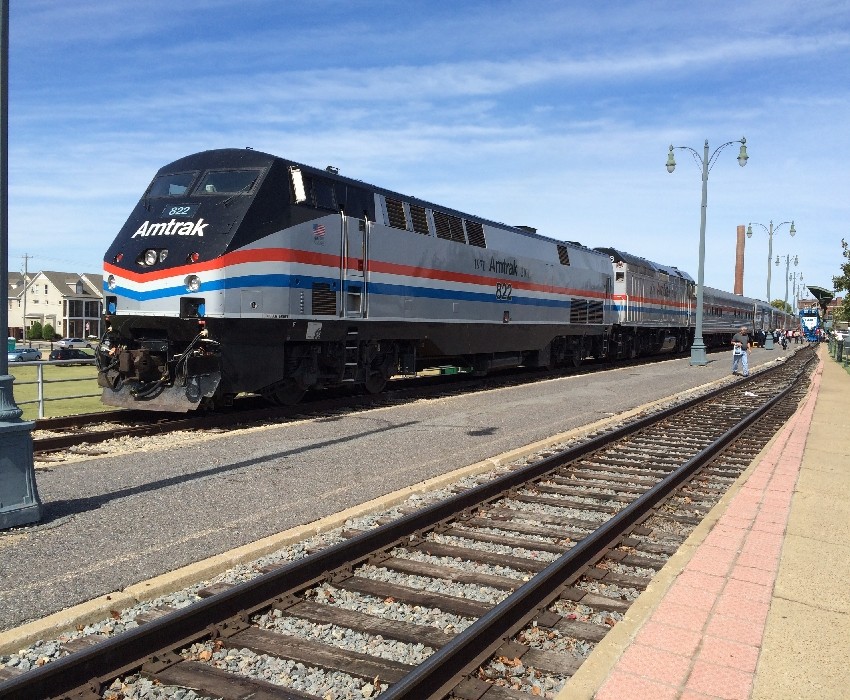 Photo of Amtrak Exhibition Train In Memphis, TN