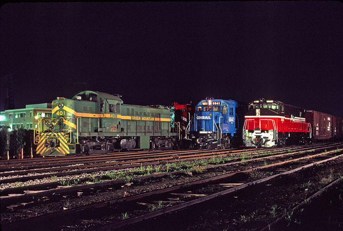 Photo of Night Photos at the 1986 NRHS RRE NMRA Convention