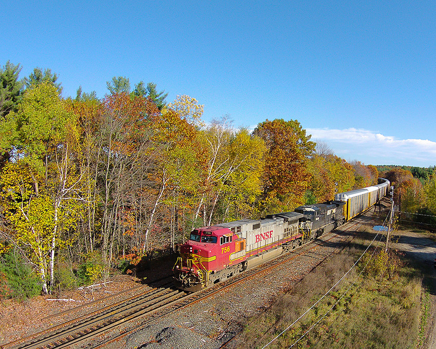 Photo of Train 205 at Westminister w/ BNSF 746 From 73.3 Ft