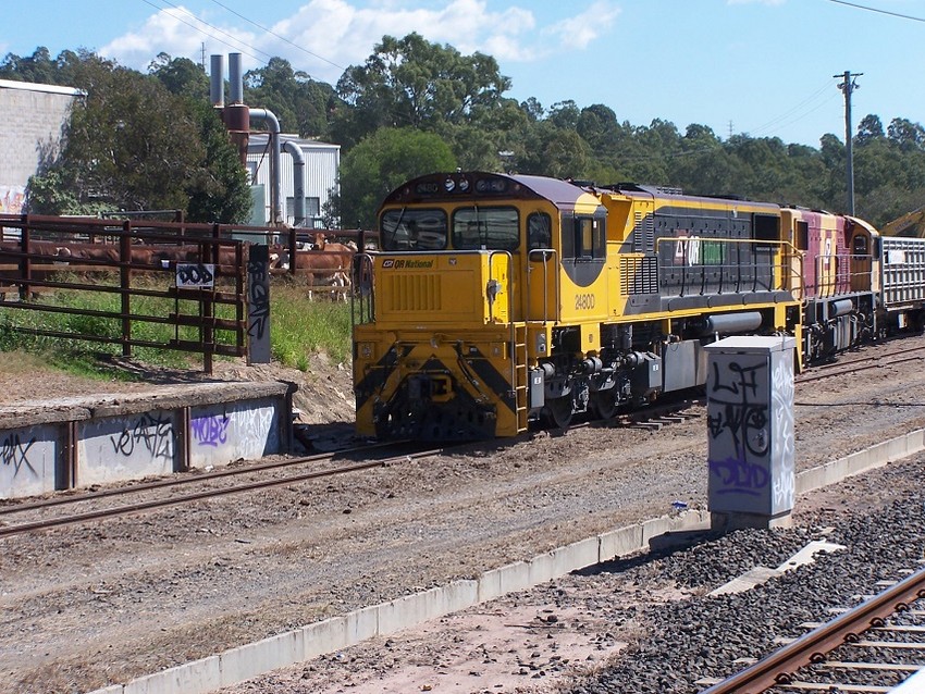 Photo of QR 2480/2481 Seen Here At The Old Stockyard.
