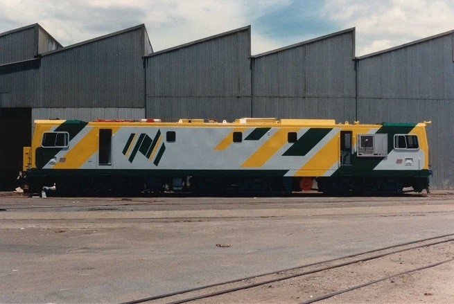 Photo of QR Bi-Centennial 31 Class During Construction in 1988.