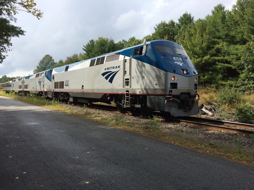 Photo of Amtrak 44 on the Stony Brook