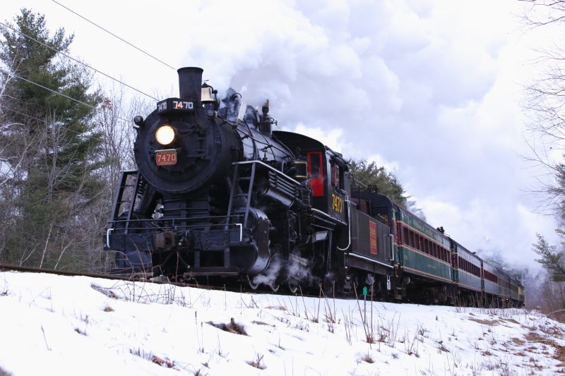 Photo of CSRR Steam in the Snow
