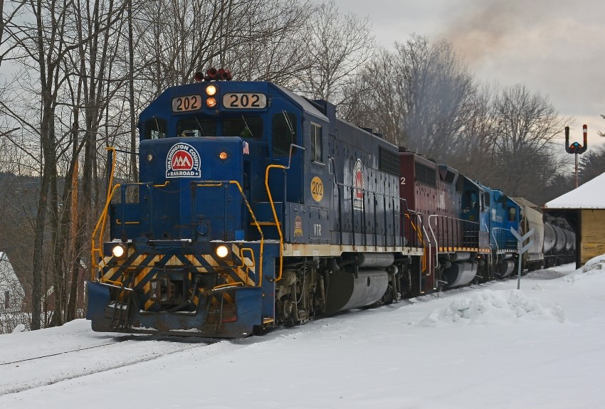 Photo of GMRC Empty Ethanol at Ludlow 1/18/15