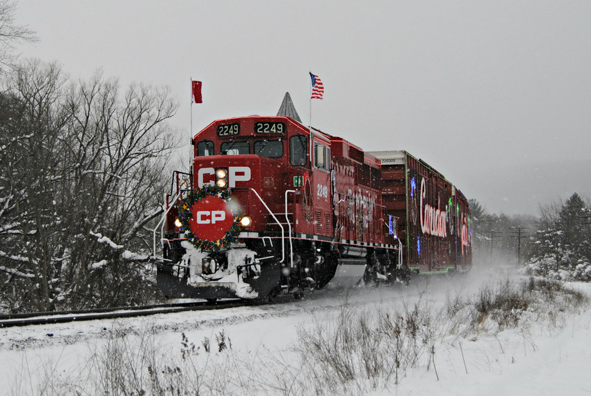 Photo of CP Holday Train At Cooperstown JTC
