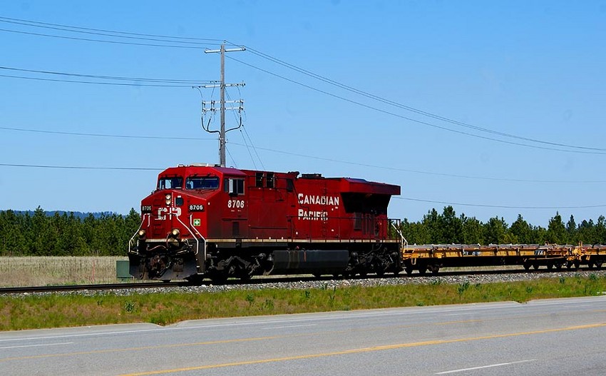 Photo of CP on the former Spokane International tracks