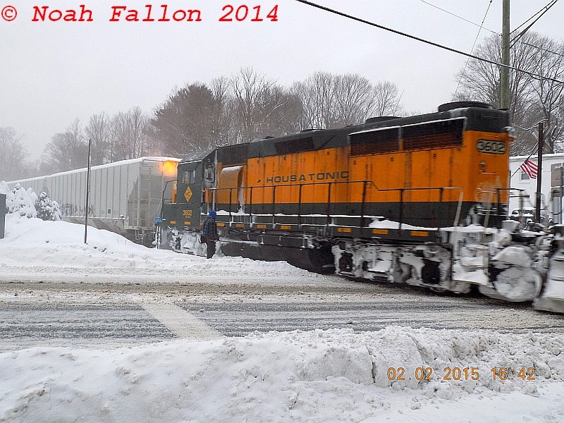 Photo of Housatonic Railroad's GP35m #3602