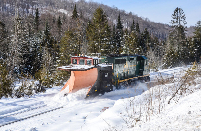 Photo of WACR plow at  Sutton, VT