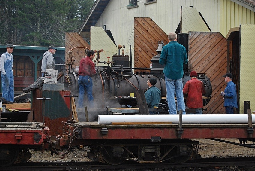 Photo of First steam up