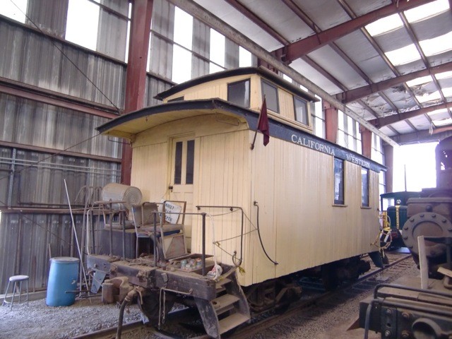 Photo of Cal. Western caboose