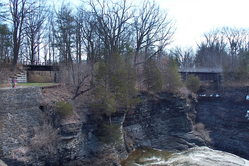 Photo of The Old LVRR Bridge Over Taughkannock Falls