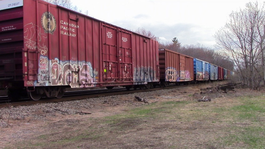 Photo of CP boxcar