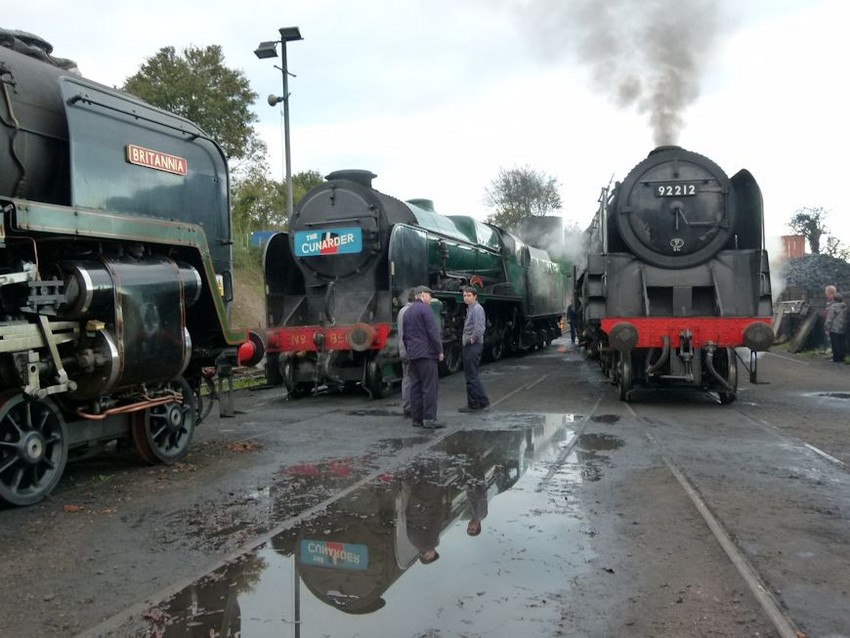 Photo of In the yard at Ropley