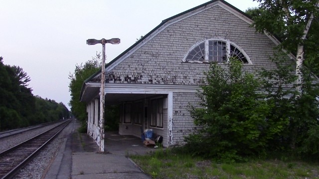 Photo of The old Wells Maine station