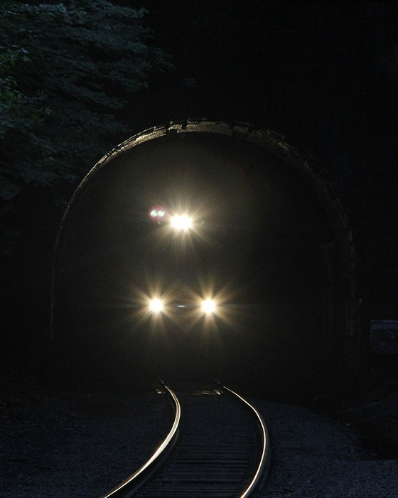 Photo of It's Dark in the Tunnel