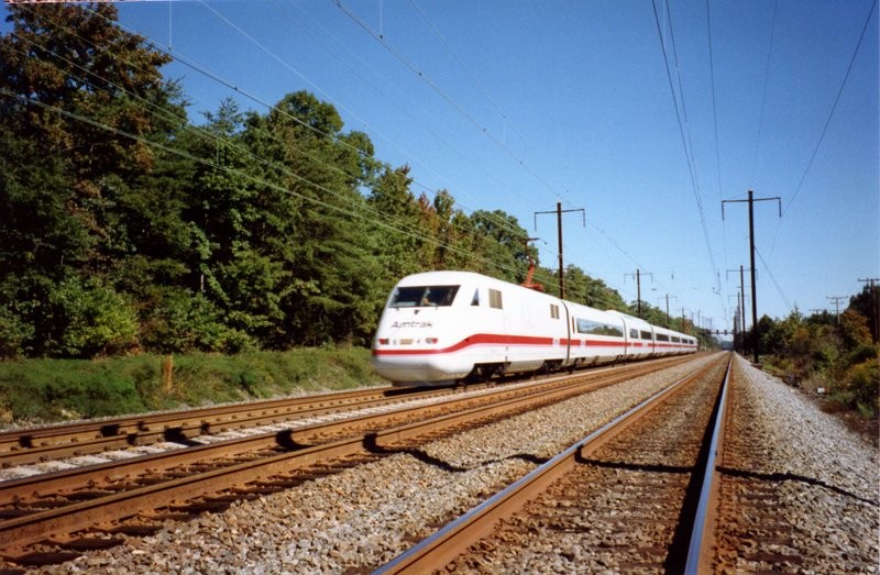 Photo of Amtrak ICE Train Test