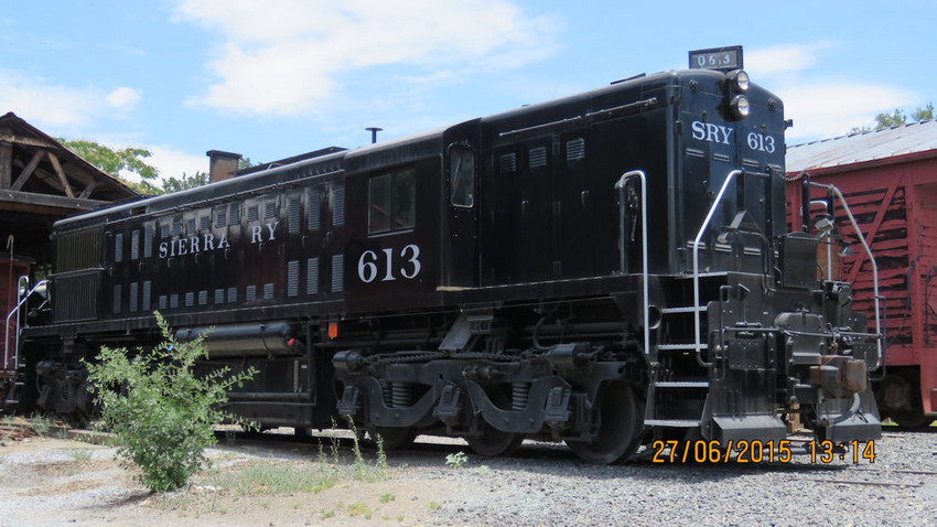 Photo of Sierra Railway ALCo #613