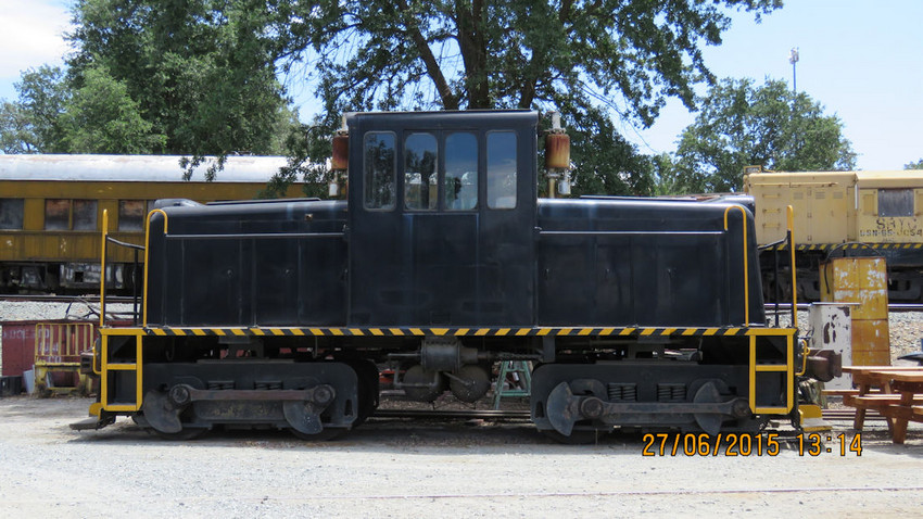 Photo of Ex US Army GE loco #7417