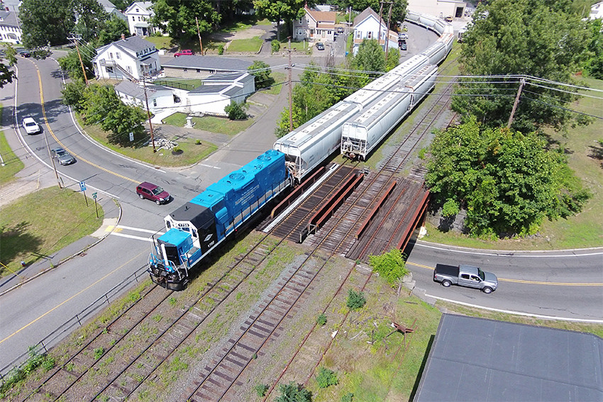 Photo of Sky Rails catches Mass Central 1750 @ Ware, MA