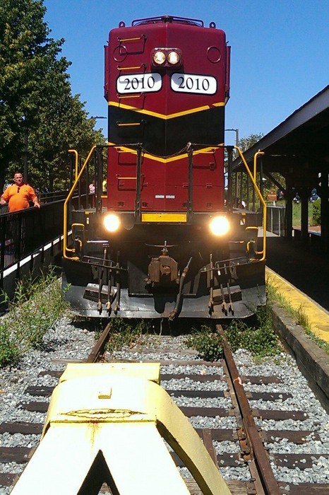 Photo of The Cape Cod Central Railroad's Shoreline Excursion Train On August 19th, 2015