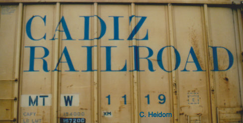 Photo of Fallen Flag Cadiz Railroad