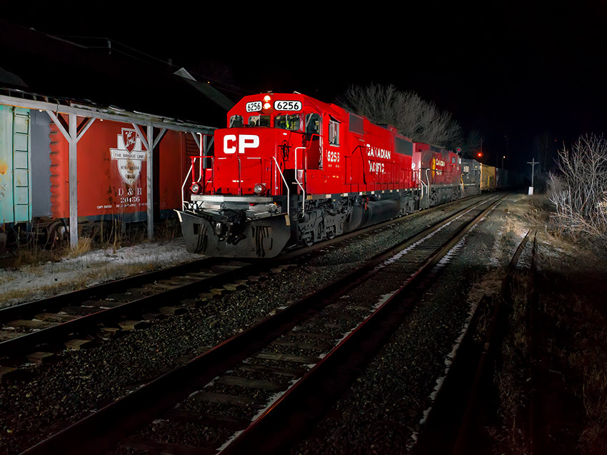 Photo of PAS train 14R in North Adams, MA.