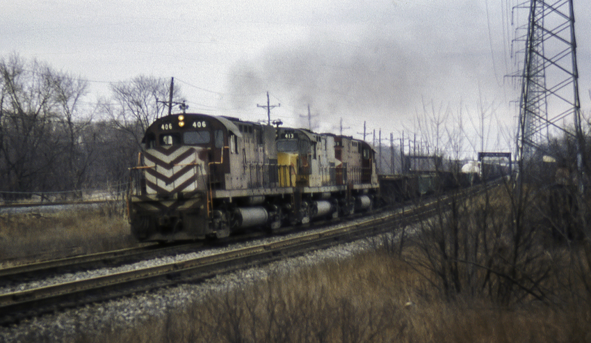 Photo of Lehigh Valley Eastbound Freight at Bound Brook, NJ