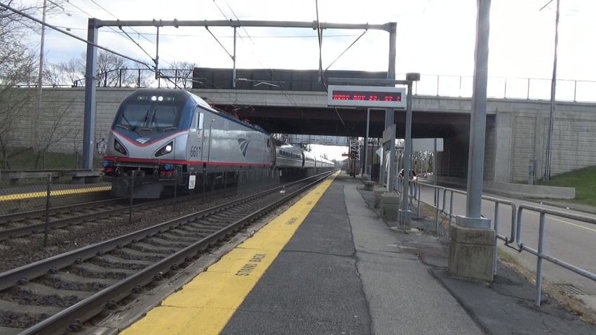 Photo of Amtrak Northeast Regional South Attleboro MBTA Station