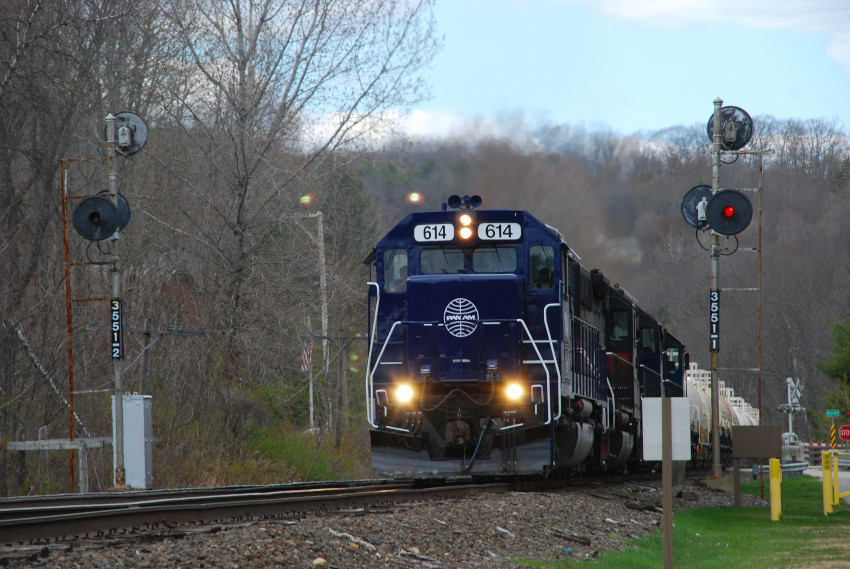 Photo of Pan Am NBPO slurry train Royalston