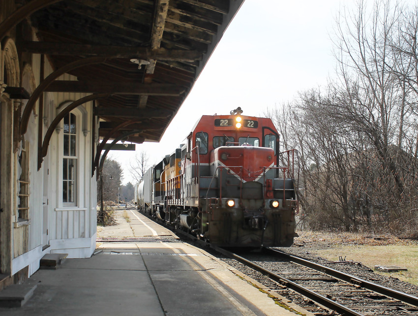 Photo of Housatonic Railroad NX-11 at Canaan Union Station