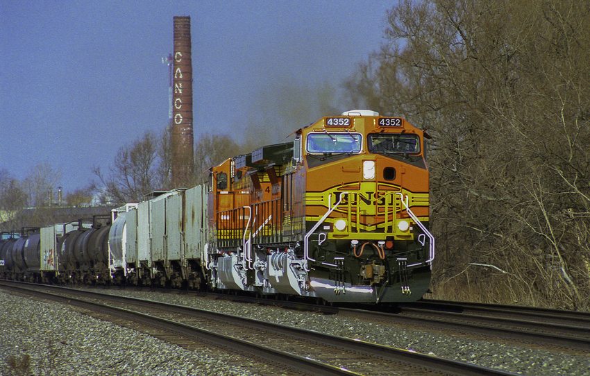 Photo of Brand New BNSF C44-9W's on Conrail Freight at Fairport, NY