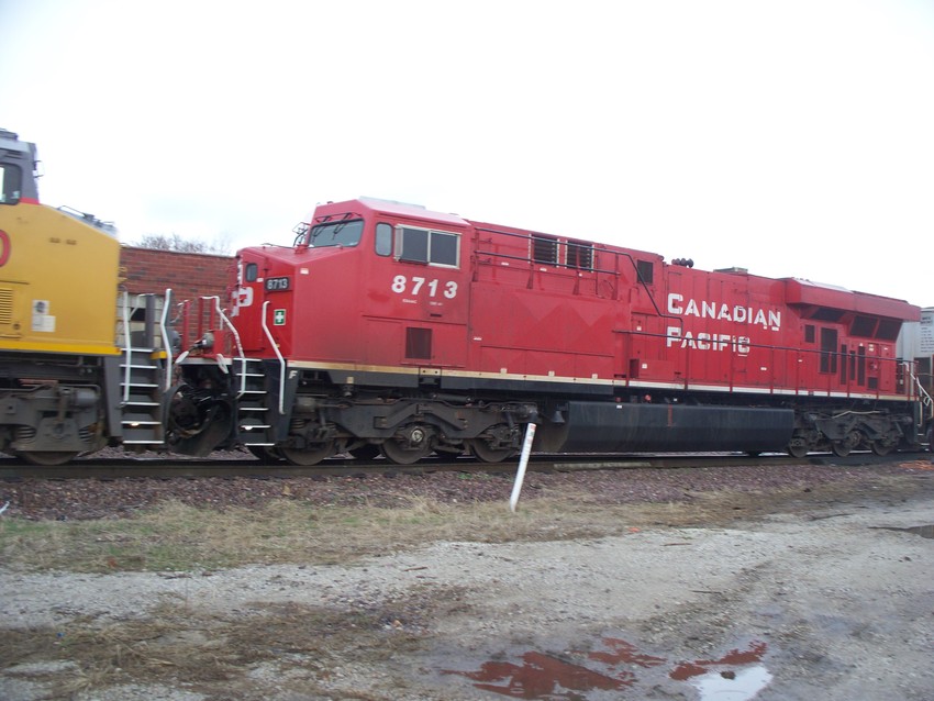 Photo of Canadian Pacific Engine in Des Moines, IA