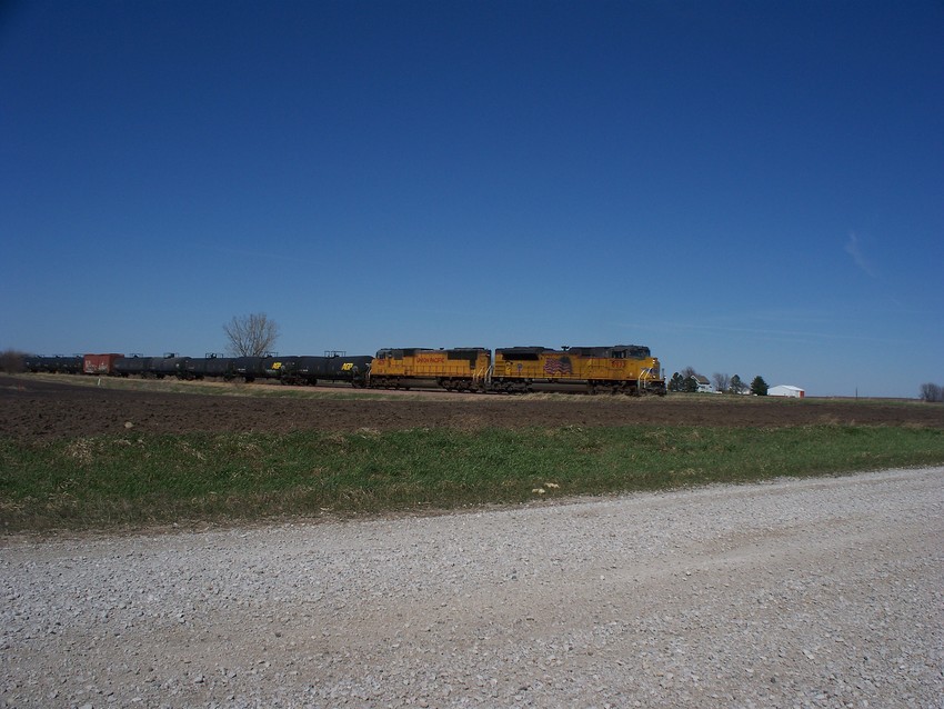 Photo of A UP Mixed Freight