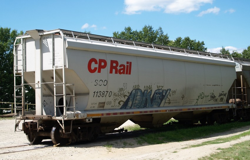 Photo of CP Rail (SOO) Covered Hopper in Concord, NH