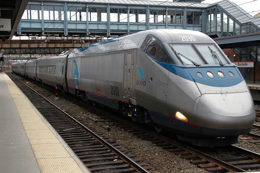 Photo of Amtrak's Acela Express