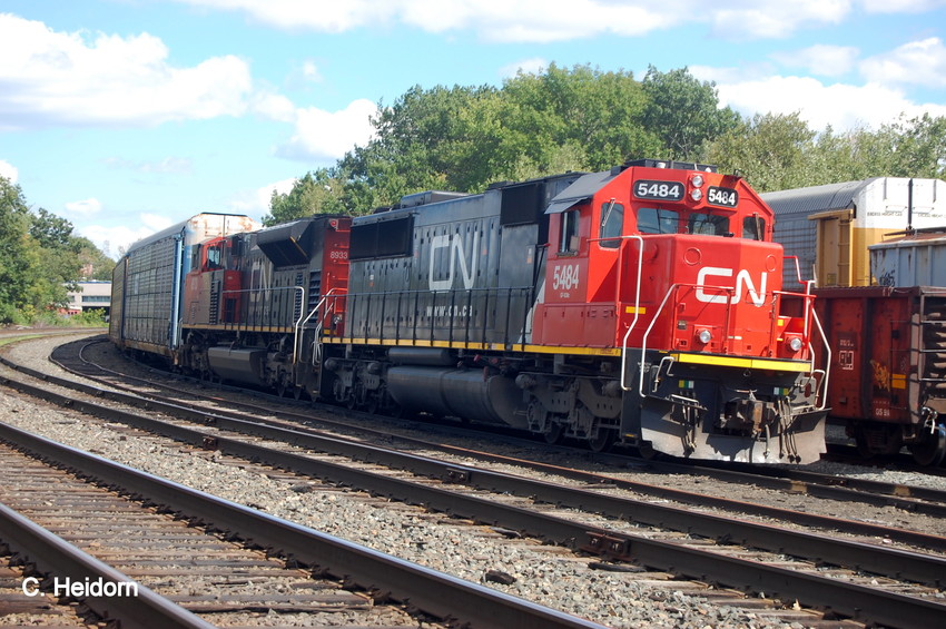 Photo of Canadian National in Gardner Mass