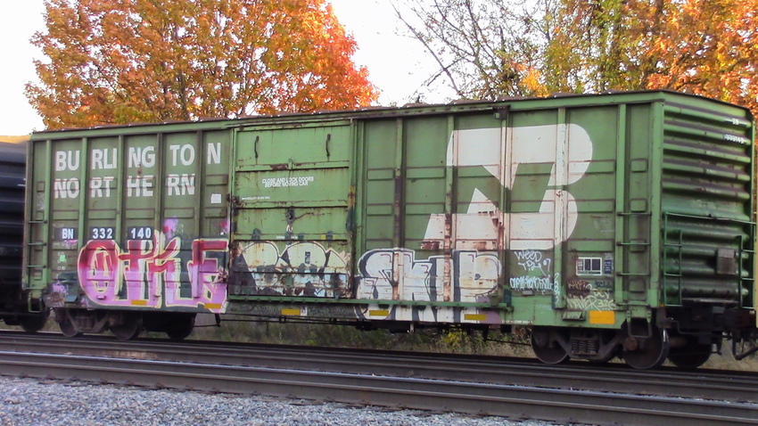 Photo of BN boxcar