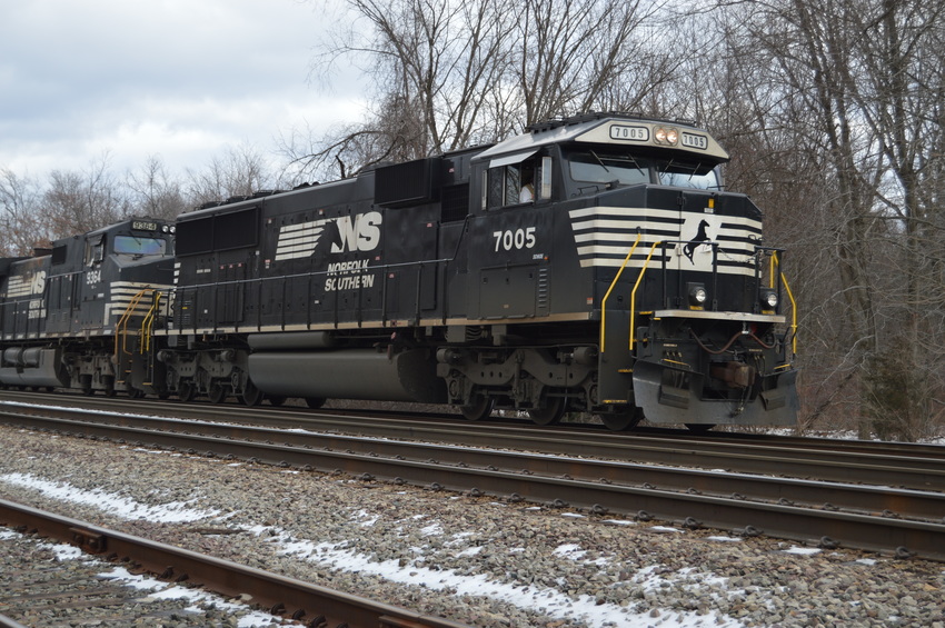 Photo of SD60E on 23K 1/28/17