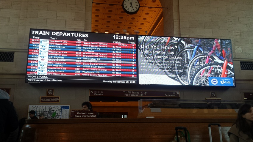 Photo of Departure board at Union Station