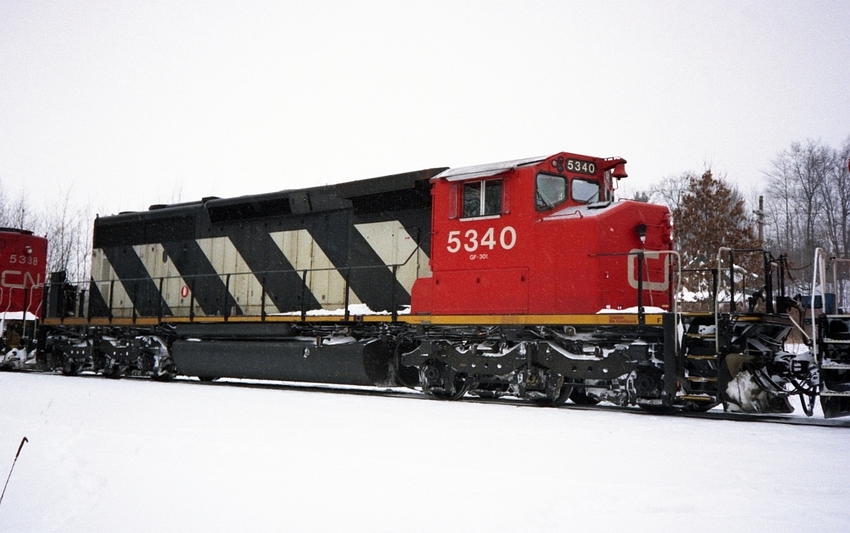 Photo of CN 5340 at East Northfield, MA