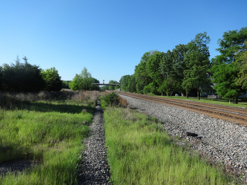 Photo of Milford Station, VA looking south to Richmond