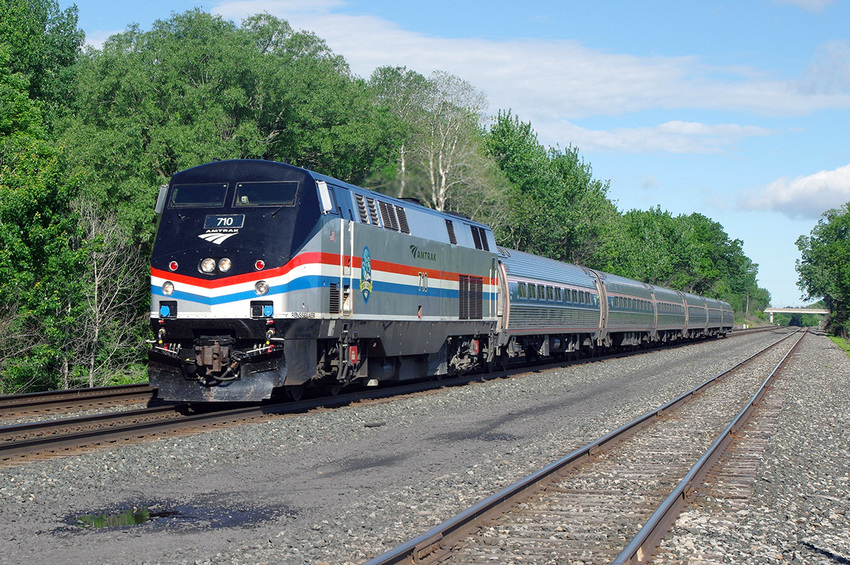 Photo of Amtrak #710 at Savannah, New York