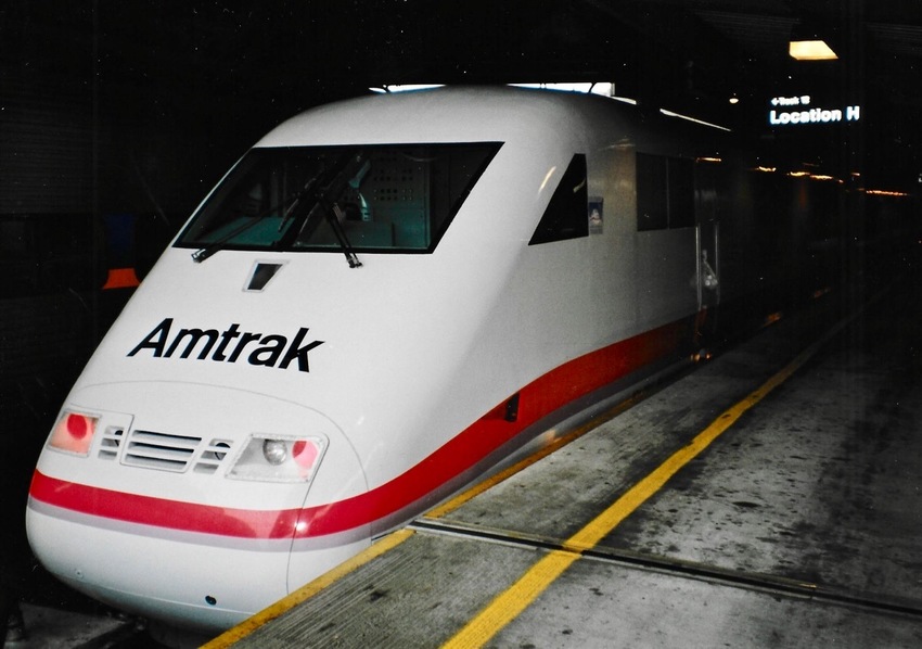 Photo of Amtrak's ICE Train
